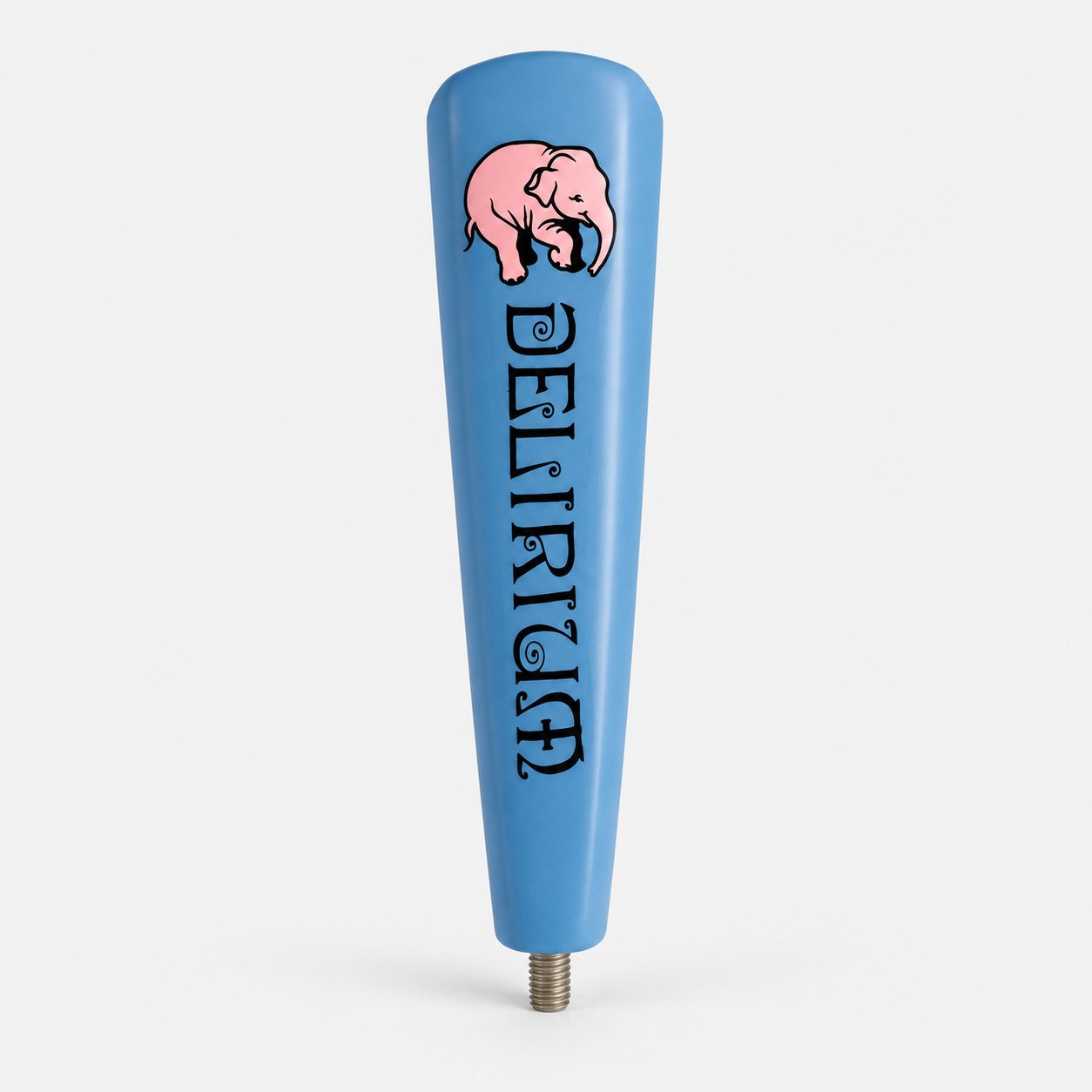 Delirium — Beer tap handle with elephant emblem