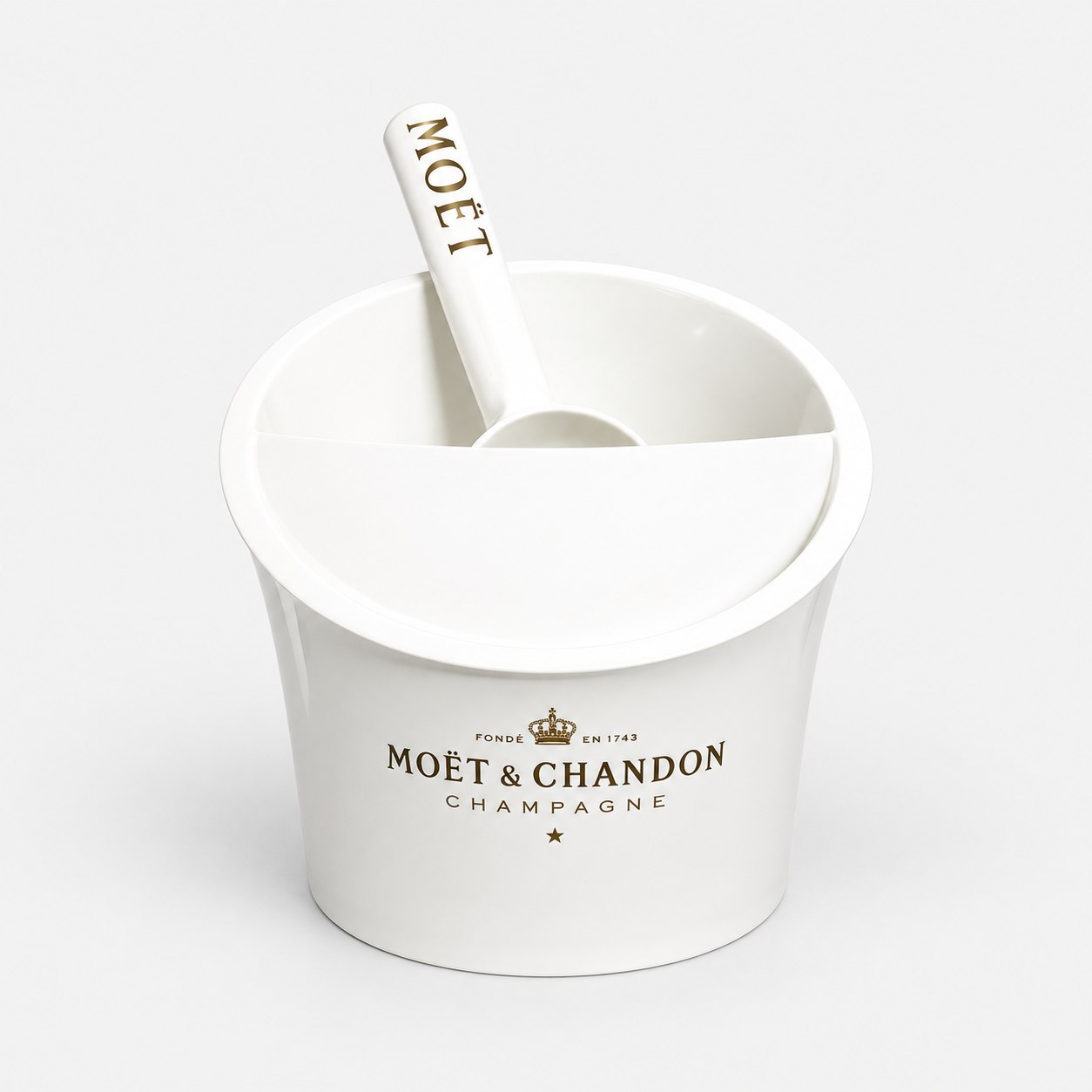 Moët white bowl — Ice Buckets & Coolers