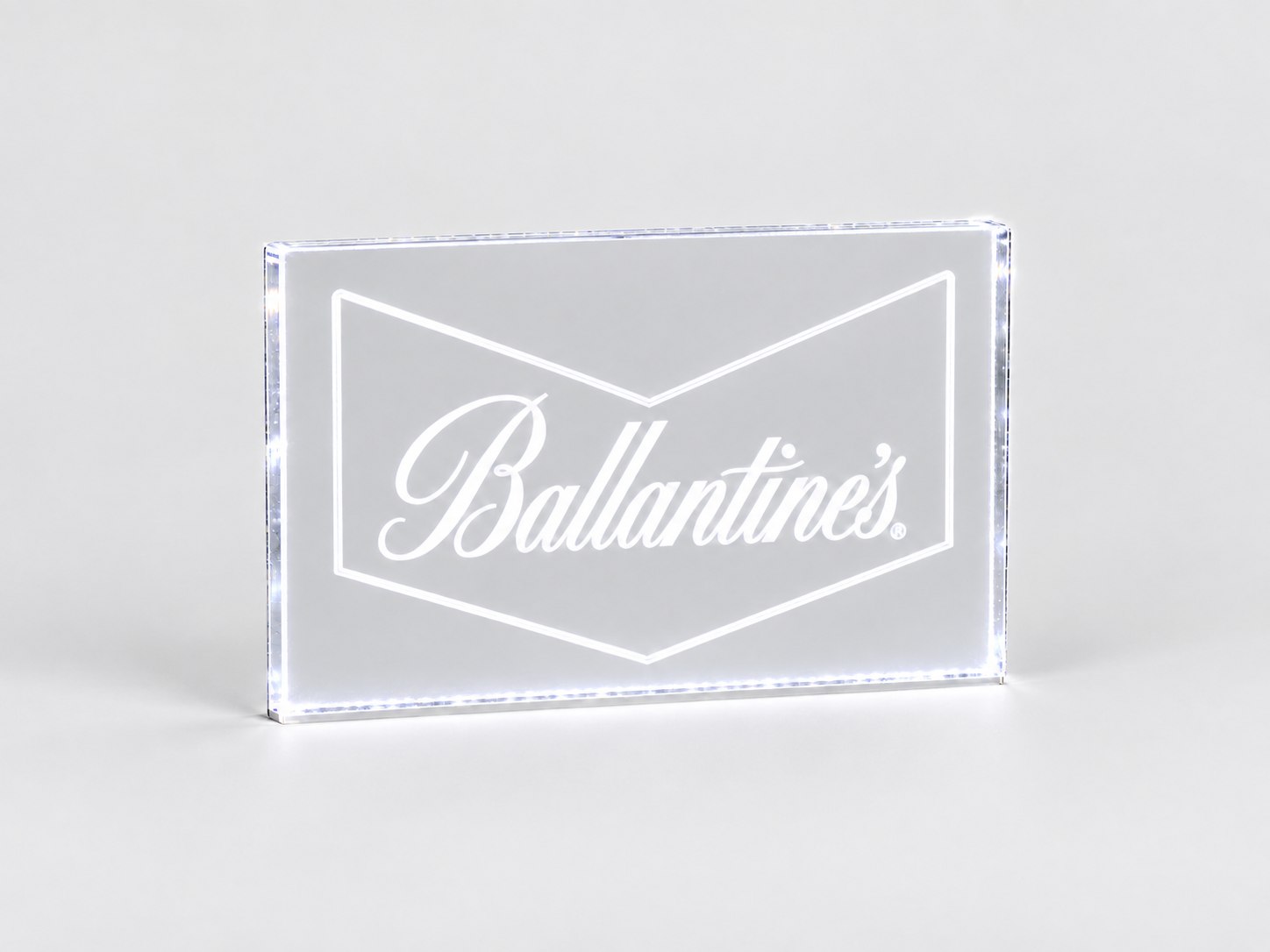 Ballantines acrylic illuminated sign — Signs & Illuminated Signage