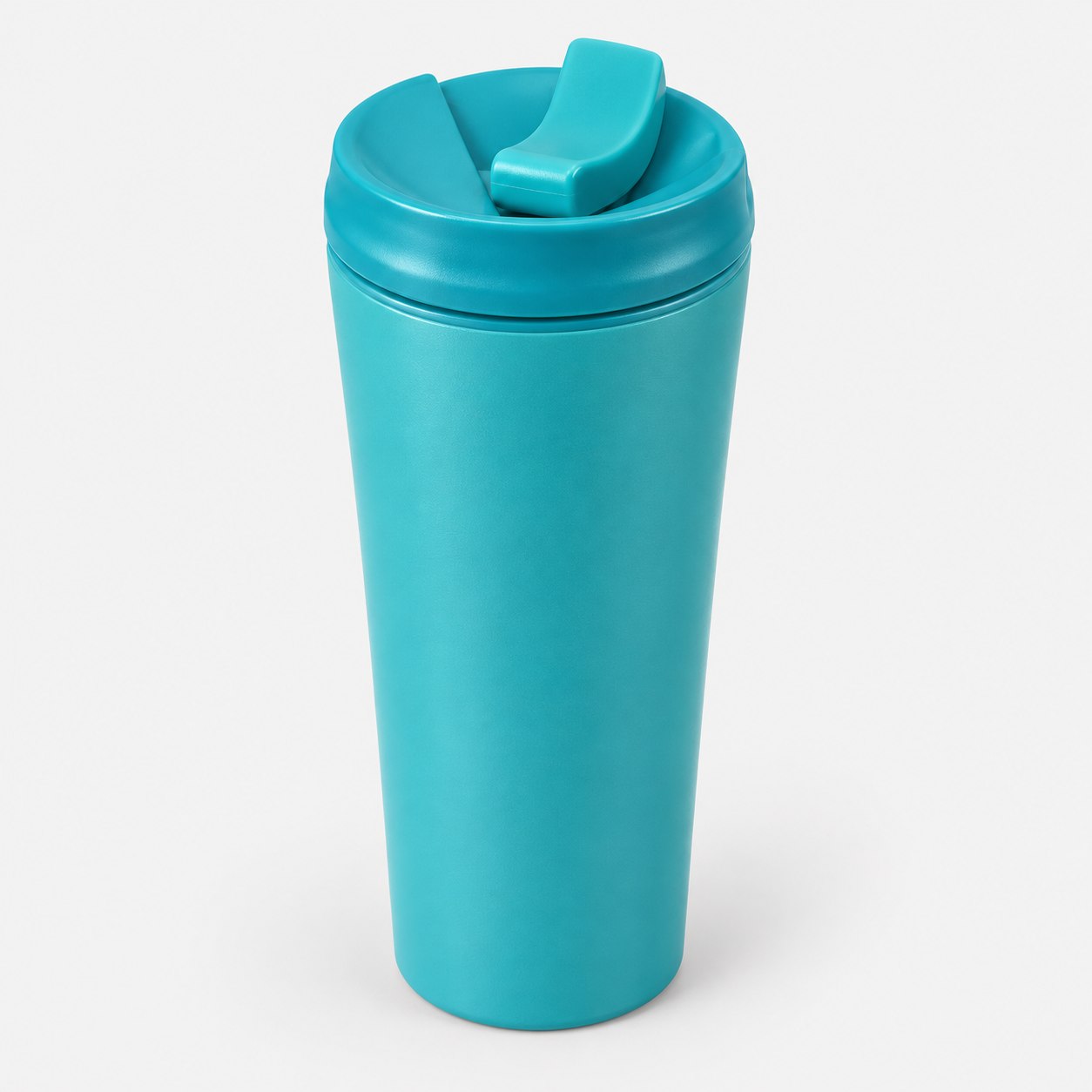 Turquoise suction travel cup — Drinkware